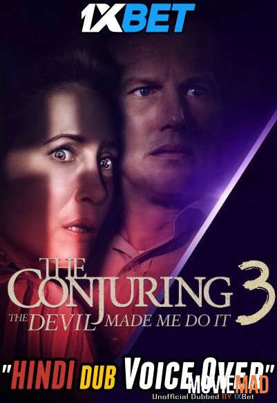 The Conjuring: The Devil Made Me Do It 2021 WEBRip Hindi Unofficial Dubbed 720p 480p [1XBET]